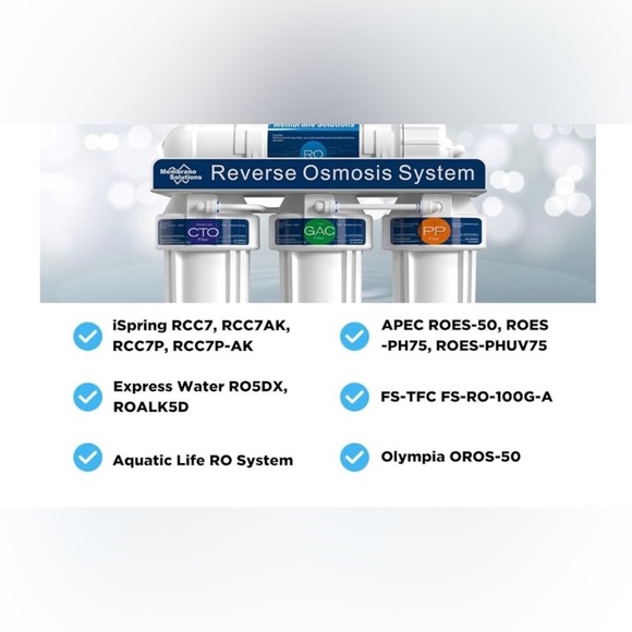 Reverse Osmosis Element 3-Pack - Blue - New & Sealed - pictures for verification - Picture 8 of 11